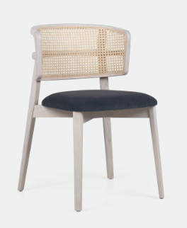 Coffee Rattan Chair